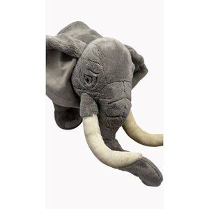 Disney Store Lion King African Elephant Jumbo 24x14” Gray Plush Stuffed Animal